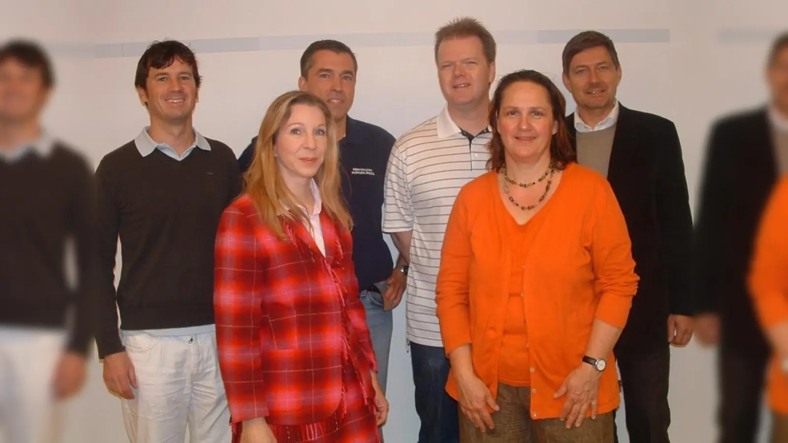 Präsentatoren und Organisatoren der Gesundheitstage: (v.l.) Ralph von Steinburg, Gabriele Kohl, Jörg Buhr, Peter Eder, Grünen-Politikerin Theresa Schopper und Hanns-Georg Klein. (Foto: BB)