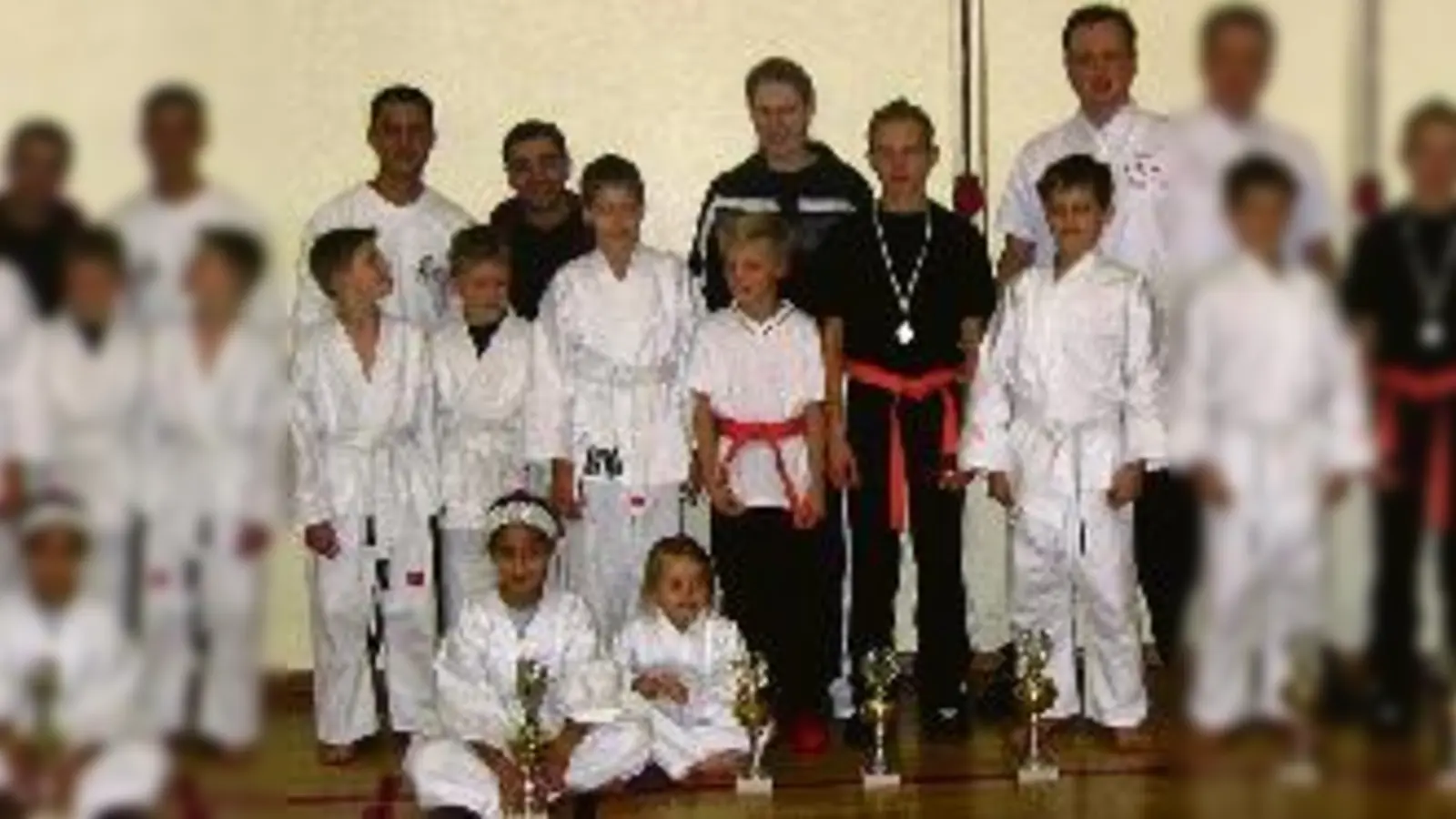 Die Karateschüler aus Berg am Laim waren beim »Little Dragons Turnier« sehr erfolgreich. 	 (Foto: Verein)