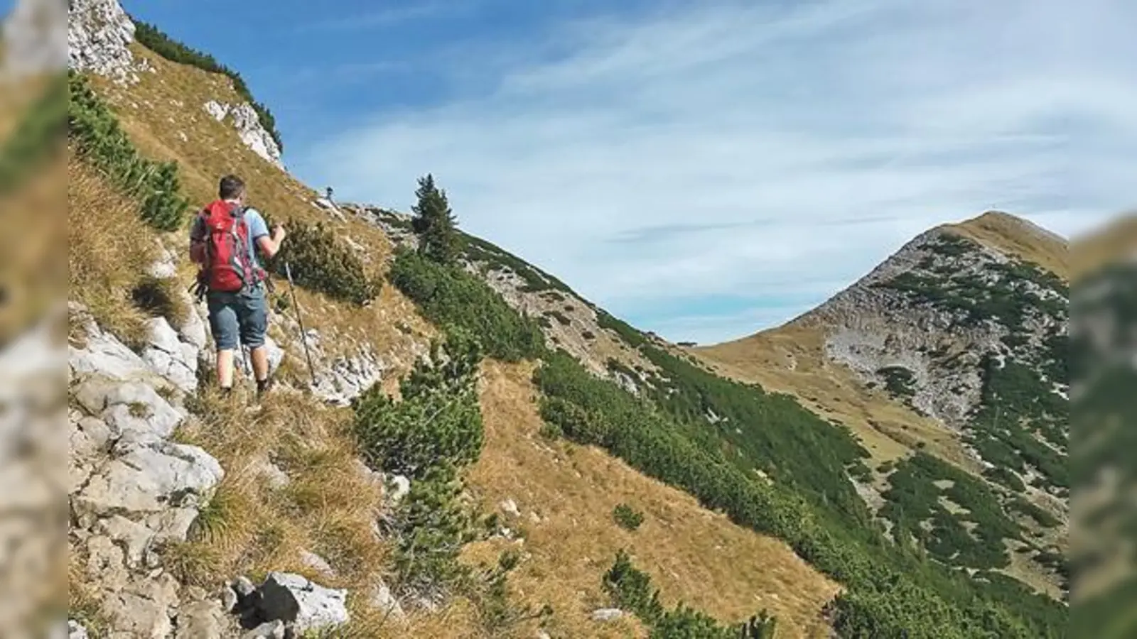 Die Tour auf den Krottenkopf (2.086 m) ist ganz schön anstrengend. Dafür ist man allerdings häufig allein unterwegs.	 (Foto: Stefan Dohl)