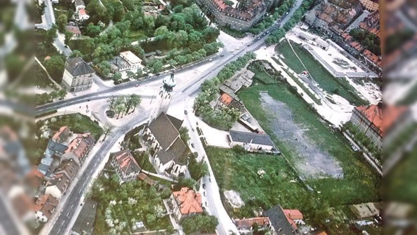 Ein Blick über Ramersdorf aus der Luft. 	 (Foto: privat)