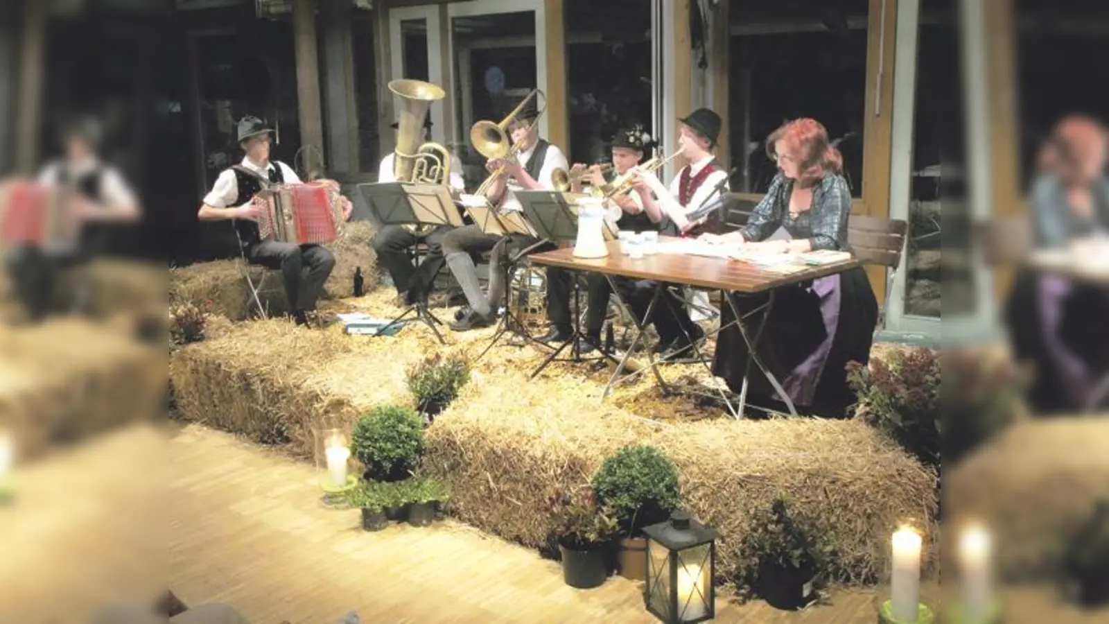 Boarischer Hoagascht für Blinde und sehbehinderte in Giesing.	 (Foto: Thomas Schwarz)