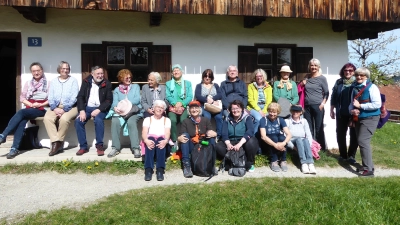 Der Kneipp-Verein Weilheim-Pfaffenwinkel unternahm einen Ausflug ins Freilichtmuseum Glentleiten. (Foto: Kneipp)