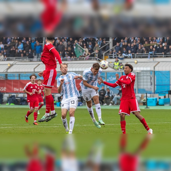 Intensives Kräftemessen: 1860 München gegen den FC Bayern. (Foto: Anne Wild)