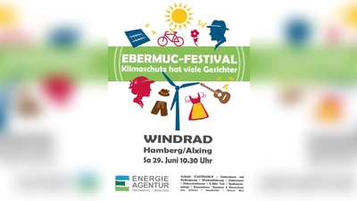 Das Klimaschutz-Festival am Hamberger Windrad zeigt die vielfältigen Facetten der Energiewende und des Klimaschutzes. (Foto: VA)