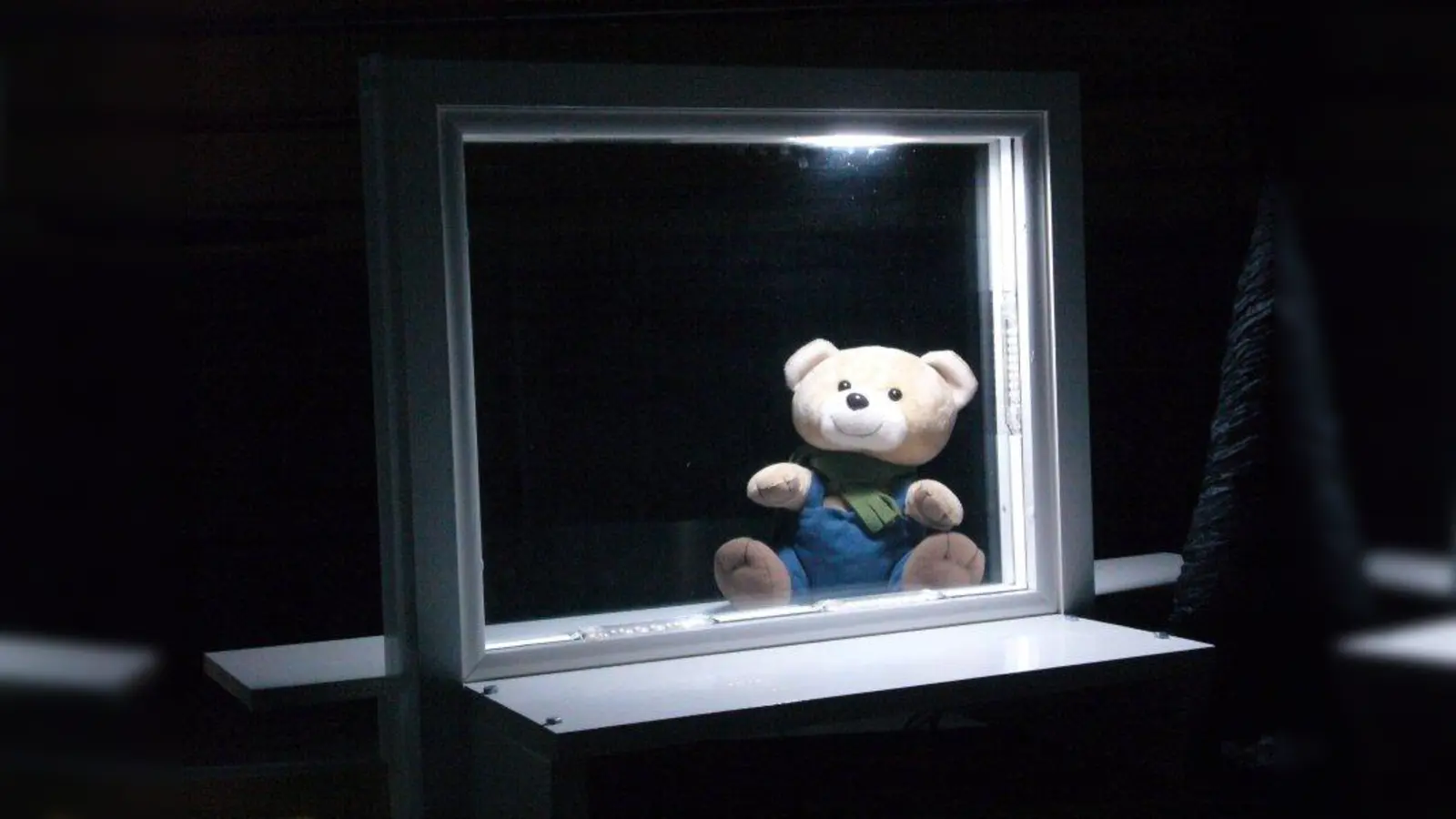 Weißes Licht im Fenster kann als Hintergrundbeleuchtung dienen. (Foto: Frischherz)