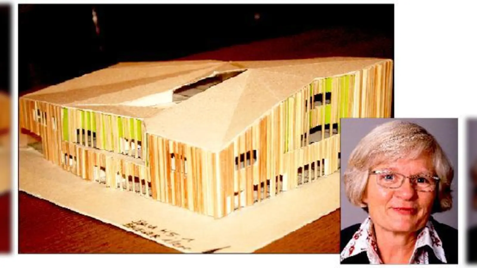 Stadtteilpolitiker wie Kathrin Koop (re.) sind begeistert vom Modell des geplanten Moosacher Gemeinschaftshauses.	 (Fotos: ws)