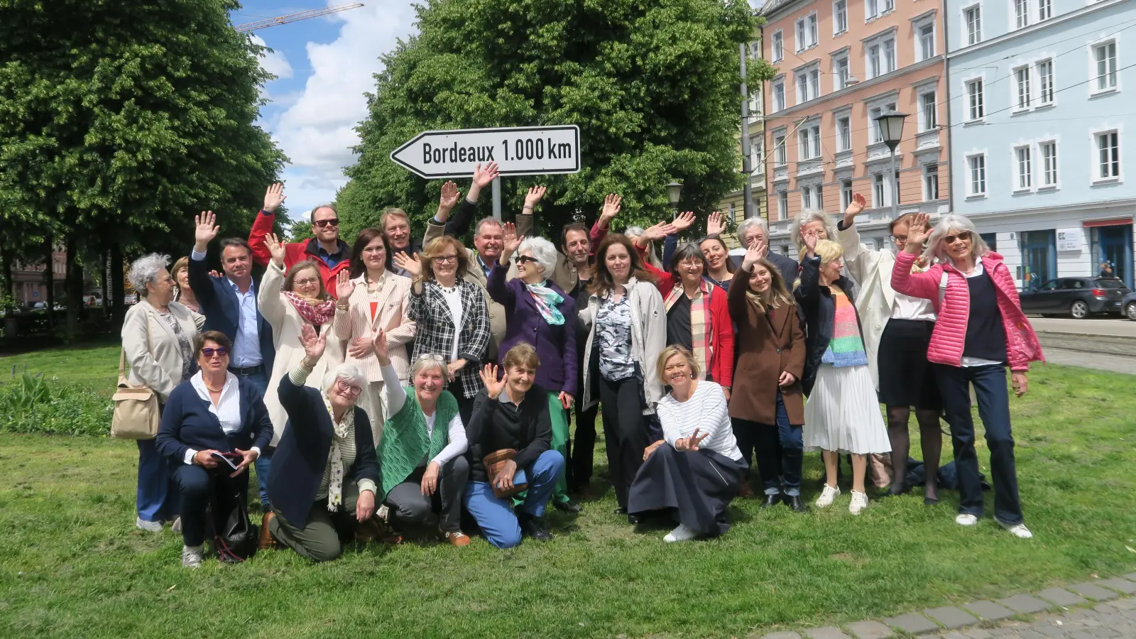 Der Verein „Initiative München Bordeaux” feiert die Partnerschaft zwischen den beiden Städten. (Foto: IMB e.V)