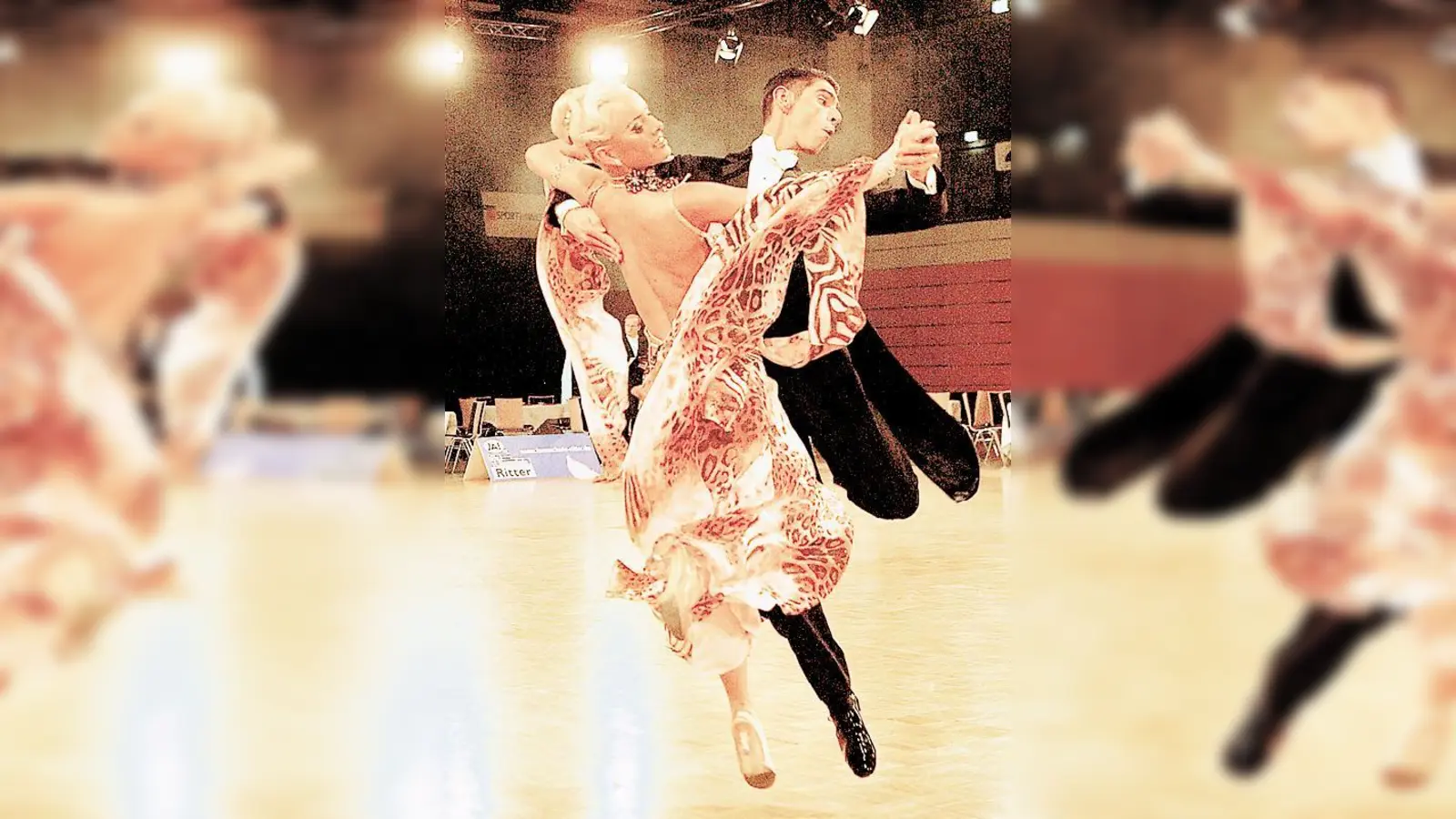 Die vierfache Deutsche Meisterin im Standardtanz Isabel Edvardsson mit Partner Marcus Weiß.	 (Foto: VA)