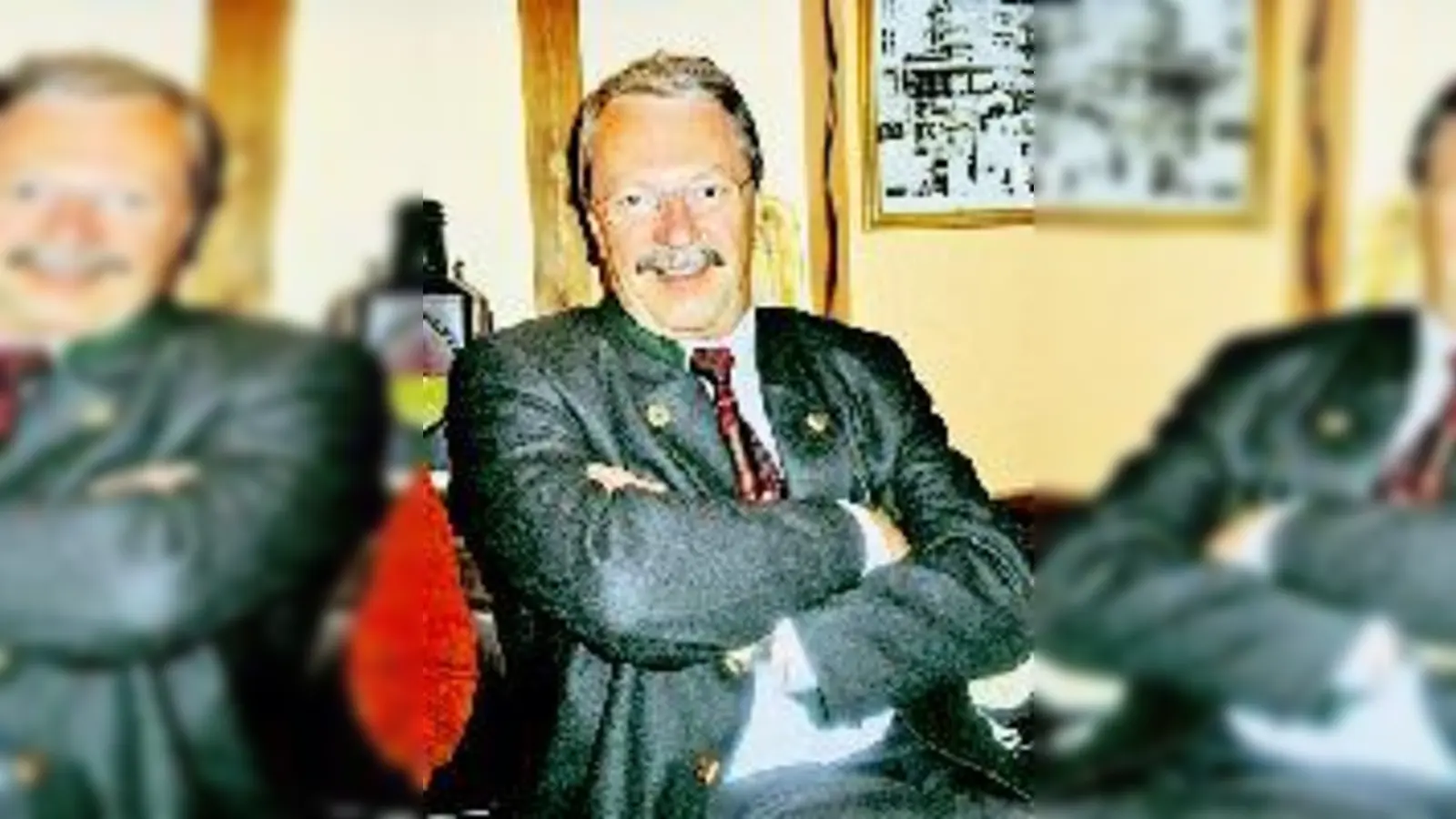 Peter Fichtinger, ehemaliger Dienststellenleiter in Grünwald freut sich über den Eintritt in den wohl verdienten Ruhestand.  (Foto: Redaktion)