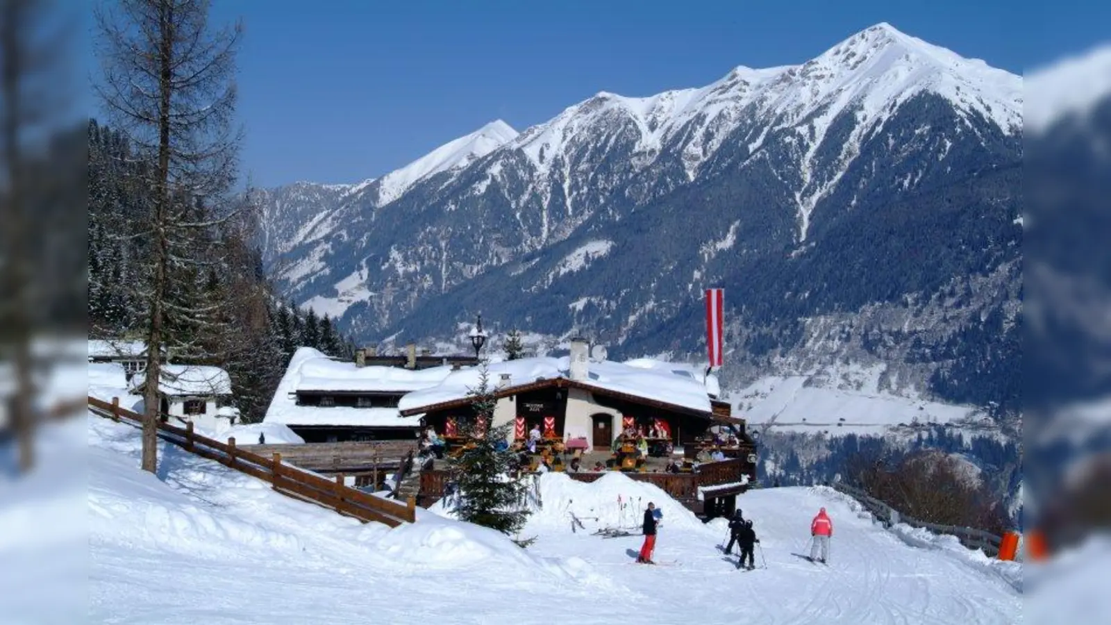 Herrliche Lage am Hang des Stubner Kogels: die gemütliche Bellevue Alm. (Foto: pi)