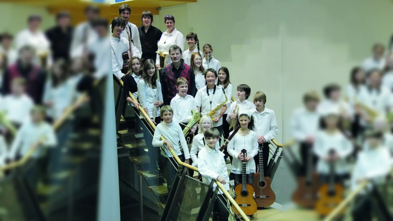 Freuen sich auf musikalische Unterstützung: Die Jugendband der Stadtkapelle Germering. (Foto: pi)