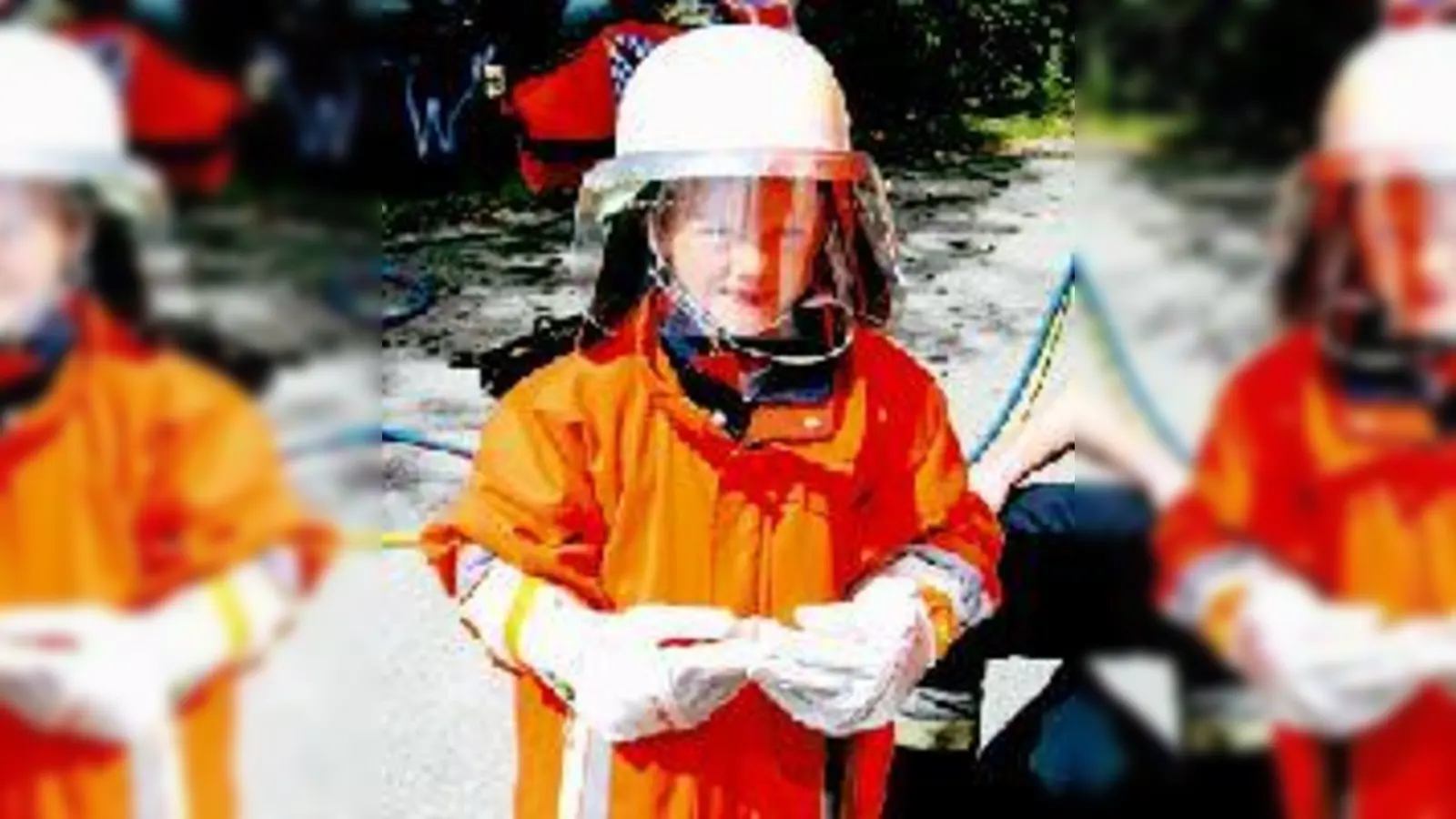 »Ich will Feuerwehrmann werden«  einen Vorgeschmack gabs schon mal in Eching.	 (Foto: Verein)