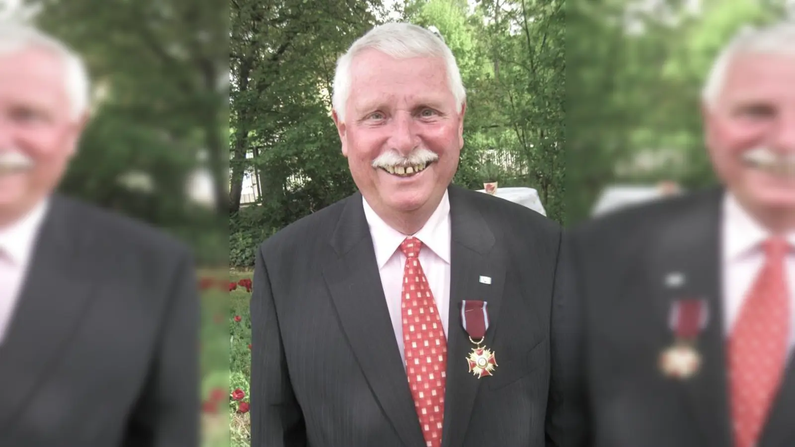 Anton Spitlbauer wurde mit dem Goldenen Verdienstkreuz Polens geehrt.	 (Foto: Privat)