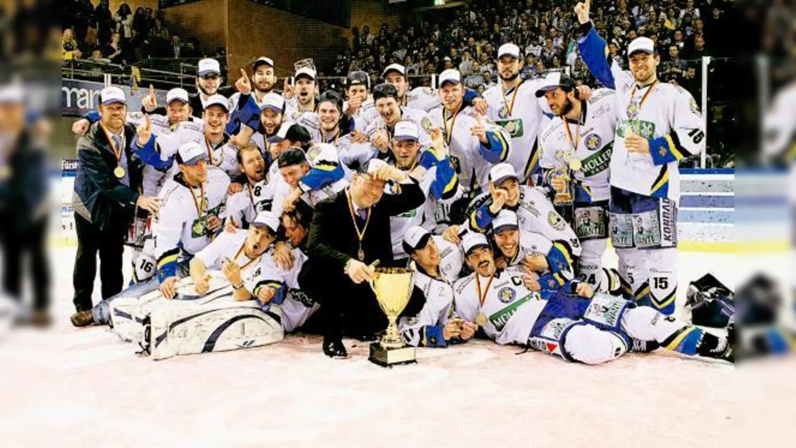 In der vergangenen Saison gehörte der EHC zum Favoritenkreis  zu Recht. Nach dem Aufstieg setzt sich die Mannschaft andere Ziele.	 (Foto: Heike Feiner)