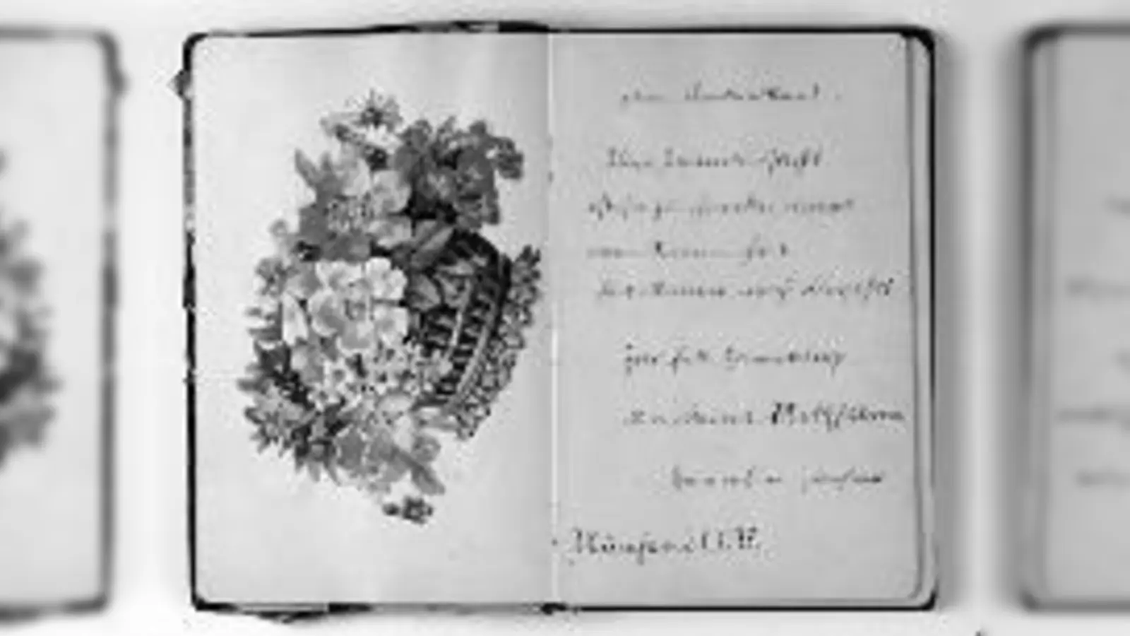 Eintrag von Hannelore Ziegler, März 1938, ins Poesiealbum der Inge Goldstein.  (Foto: Münchner Stadtmuseum)