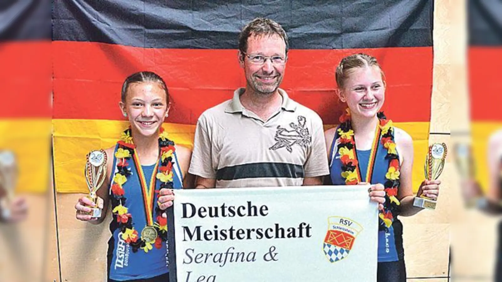 Die Mühen der vergangenen Monate waren für die Mädels vergessen, ebenso die gehegten Zweifel und Bedenken. 	 (Foto: privat)