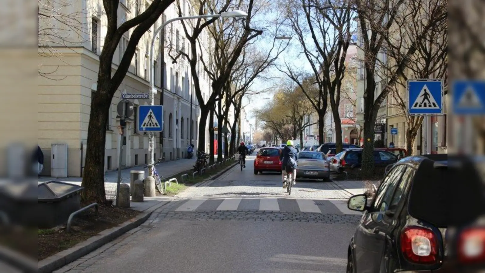 Wird fahrradfreundlich umgebaut: die Blutenburgstraße. (Foto: sb)