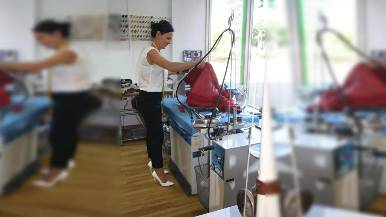 Ulviye Güre ist an sechs Tagen die Woche von morgens bis abends für Ihre Kunden da. (Foto: iab)