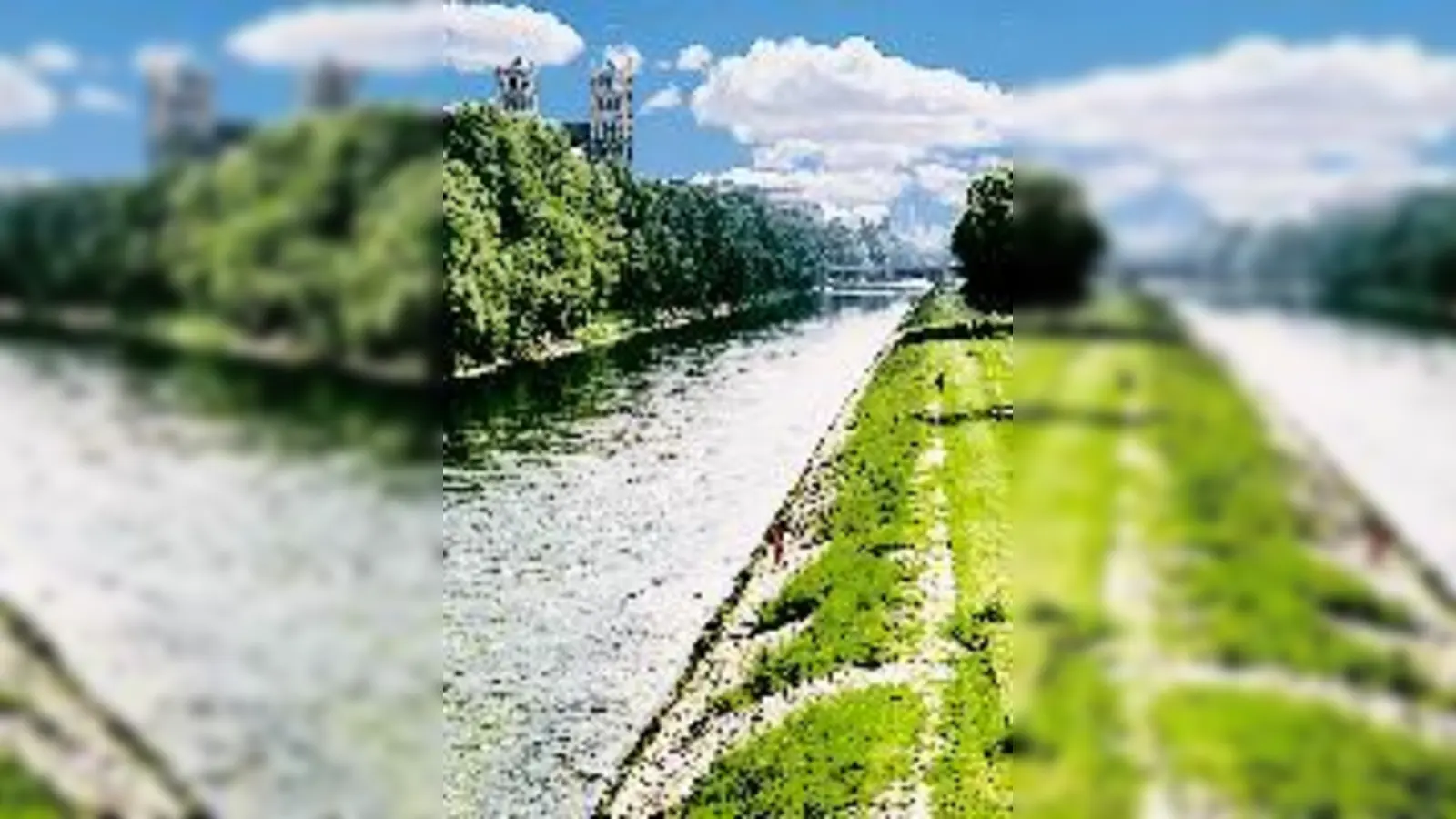 Zwischen Natur und Kultur: die Isar.	 (Foto: 03münchen)
