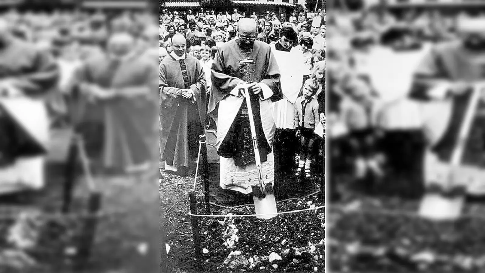 Im Juli 1974 wurde der Grundstein für die achtmonatige Bauzeit gelegt. 	 (Foto: privat)