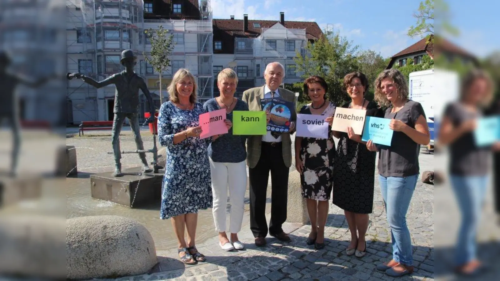 Das Team der VHS Würmtal freut sich auf ein spannendes Wintersemester mit vielen interessierten Teilnehmern: v.l. Rosa-Maria Oehlerich, Michaela Nießl, Jochen Schwerdtner, Ingrid Martin, Karola Albrecht und Veronika Wagner. (Foto: us)