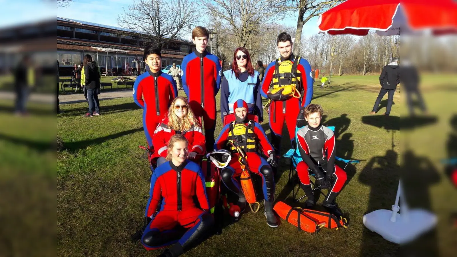 Die BRK Wasserwacht OG Markt Schwaben lädt zur traditionellen Dreikönigsübung am Badeweiher im Sportpark Markt Schwaben ein. (Foto: BRK)