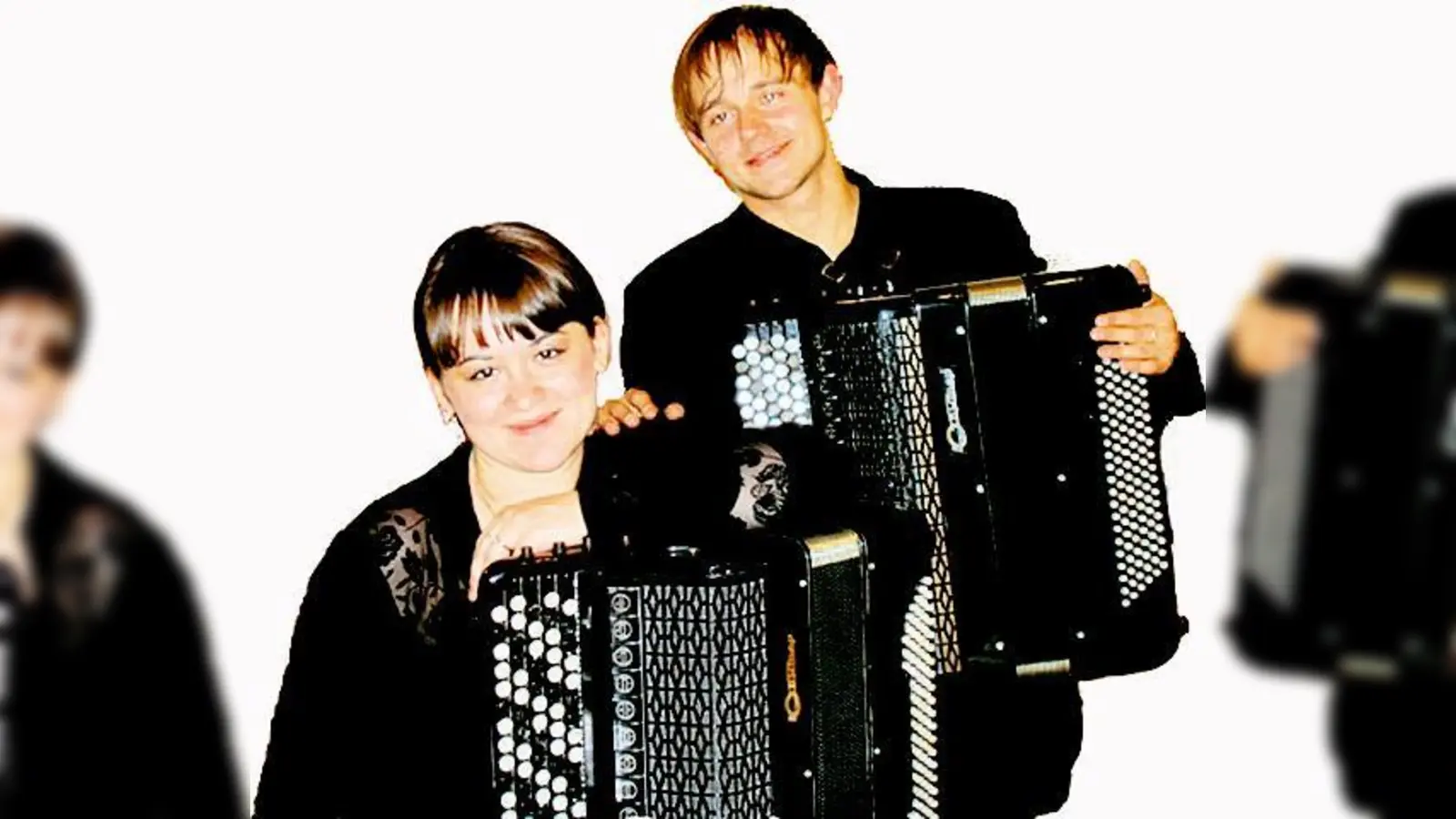 Treten seit 13 Jahren im Duett auf: Olga Iwaschina und Jewgeni Listunow.	 (Foto: VA)