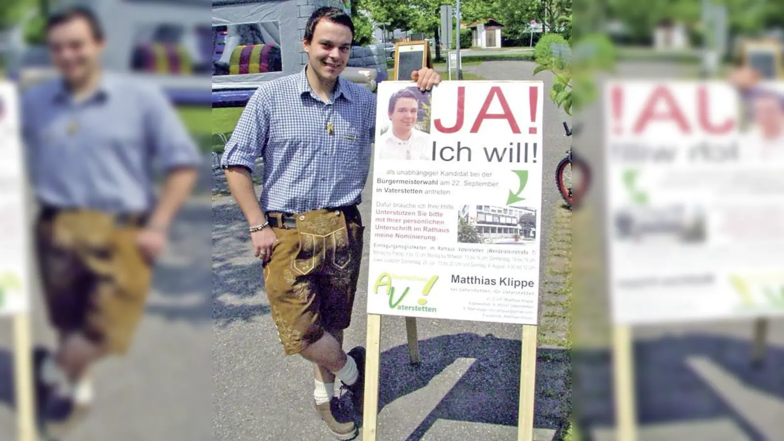 Matthias Klippe will für die Gruppierung »Alternatives Vaterstetten« für das Bürgermeisteramt kandidieren.	 (Foto: privat)