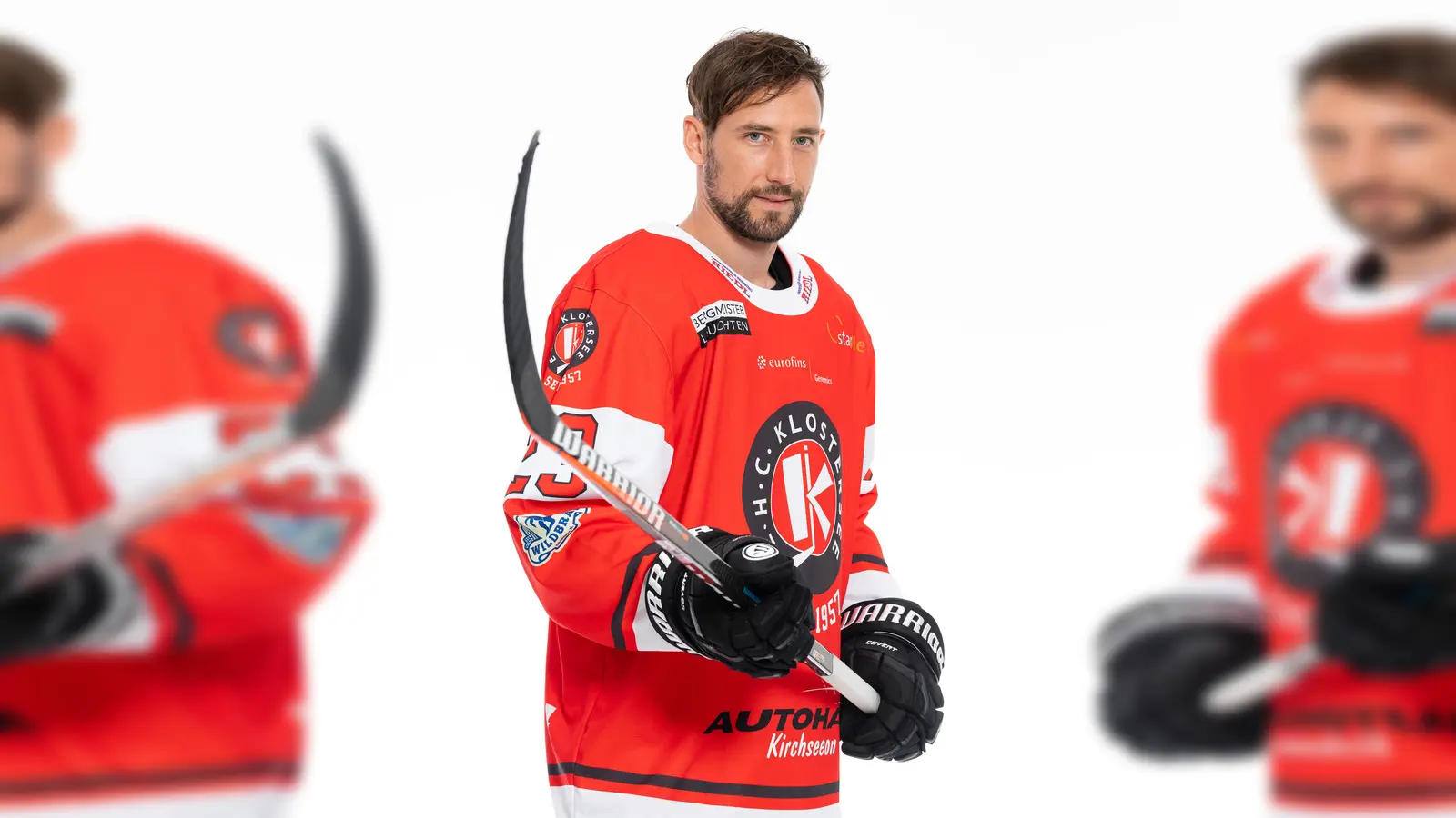 Kapitän Bernd Rische, mit aktuell 669 Einsätzen bereits Rekordspieler des EHC Klostersee, wird eine weitere (seine 19.!) Saison im rot-weißen Trikot dranhängen. (Foto: smg/City-Press)