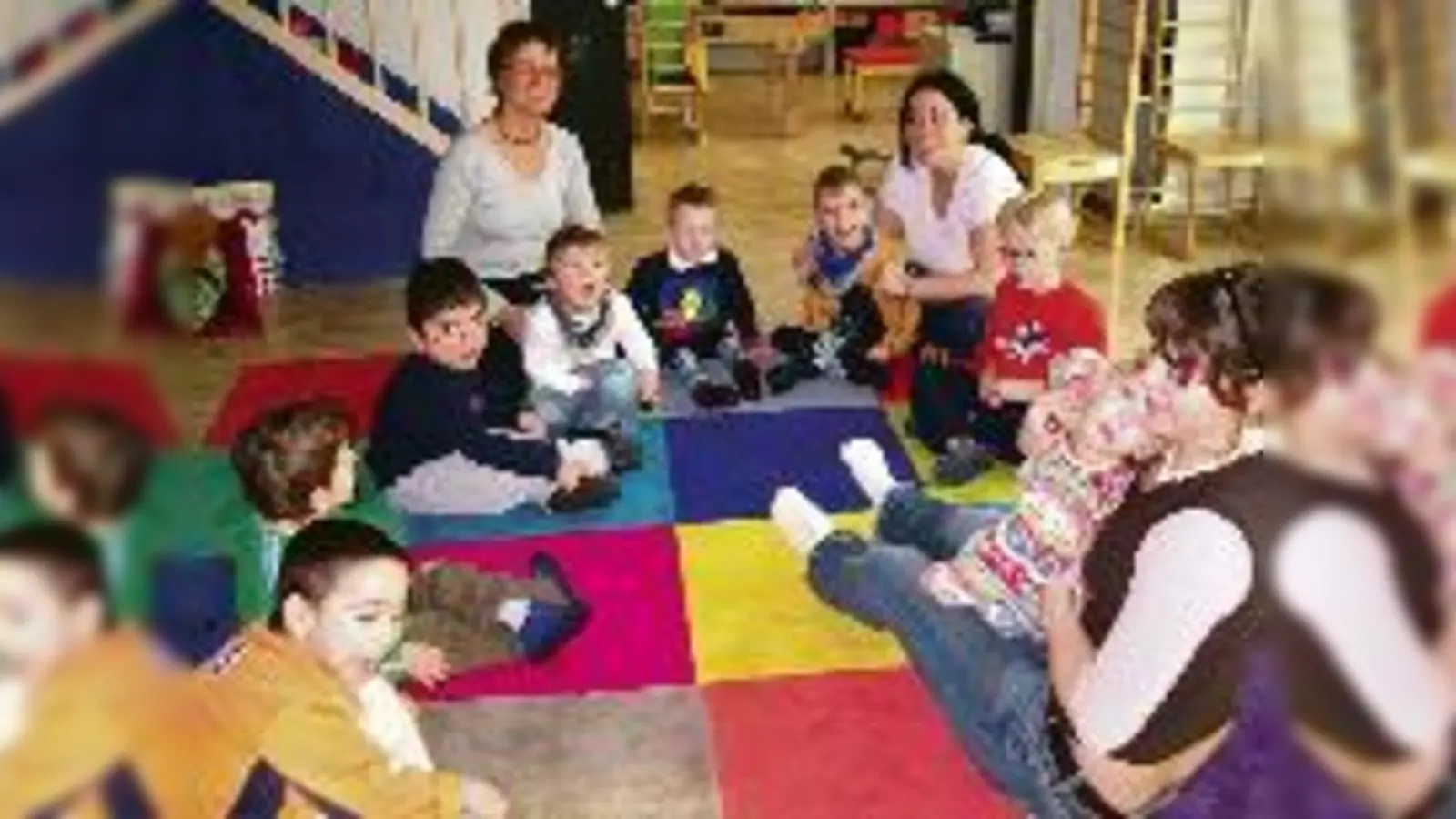 Bald spielen im Zentrum für konduktive Förderung in Oberföhring behinderte mit nicht behinderten Kindergartenkindern.  (Foto: Zentrum)