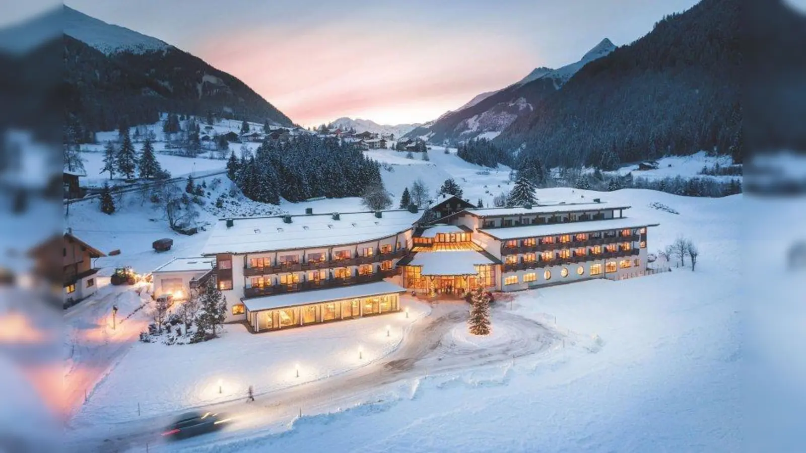 Ein Ort zum Abschalten und Genießen: das 4-Sterne Superior Defereggental Hotel &amp; Resort. (Foto: Defreggental Hotel und Resort)