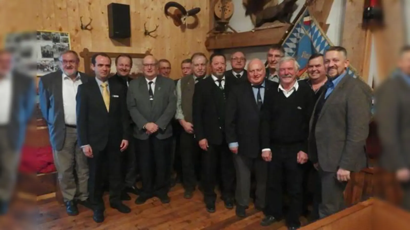 Die Kreisverbandsversammlung der Soldaten- und Kriegervereine.  (Foto: Rudolf Rothhaupt)