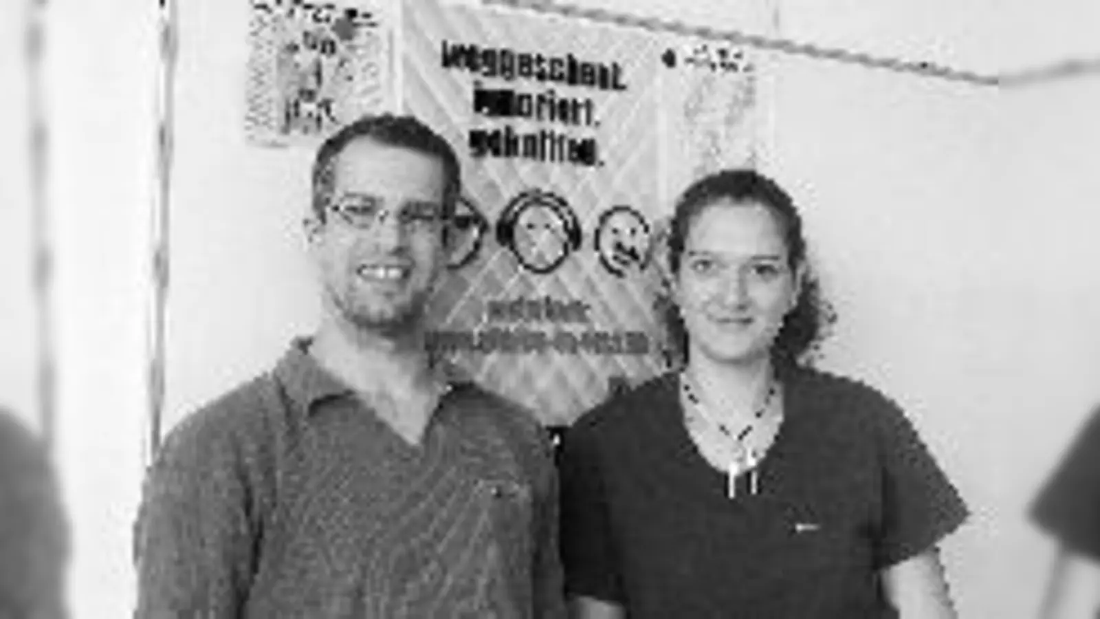 Alexander Schwandner und Susi Teumer.	 (Foto: ms)