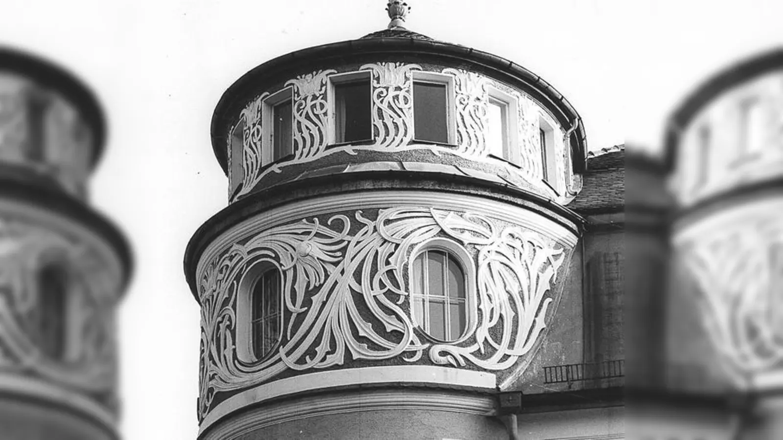 Der Turm der Villa Berchtoldsheim.        (Foto: NordOstKultur)