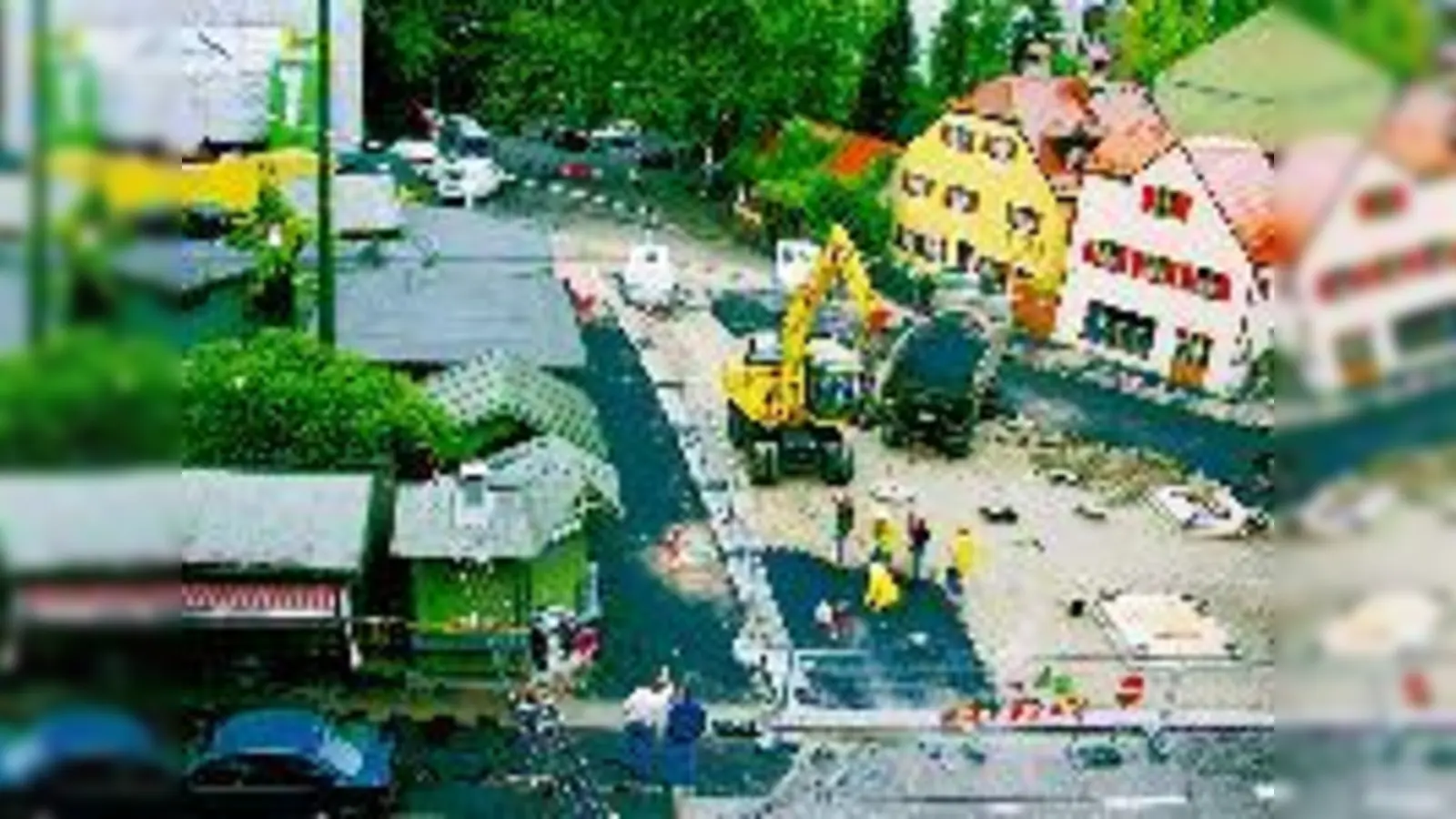Vier Wochen früher als geplant konnten die Baumaßnahmen am Wiener Platz abgeschlossen werden. 	 (Foto: Archiv)