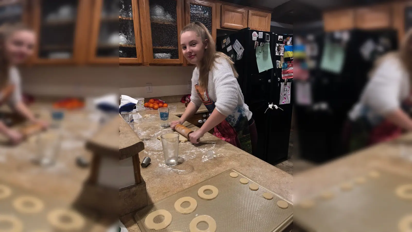 Jasmin Alletter erlebte ihre erste „amerikanische Weihnacht”. (Foto: Privat)