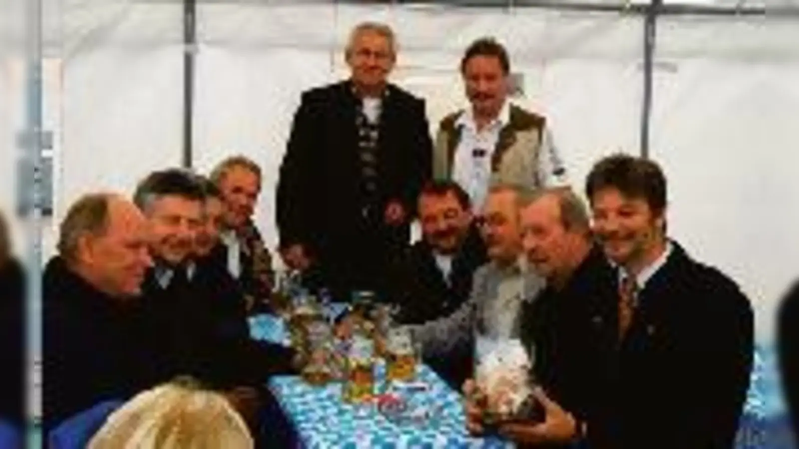 Gute Stimmung und ein volles Spendenglas.	 (Foto: VA)