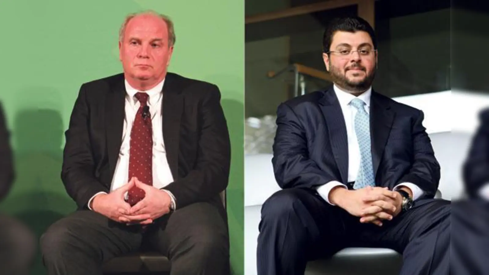 Keine Freunde: Ulrich »Uli« Hoeneß und Hasan Ismaik.  (Foto: A. Wild)