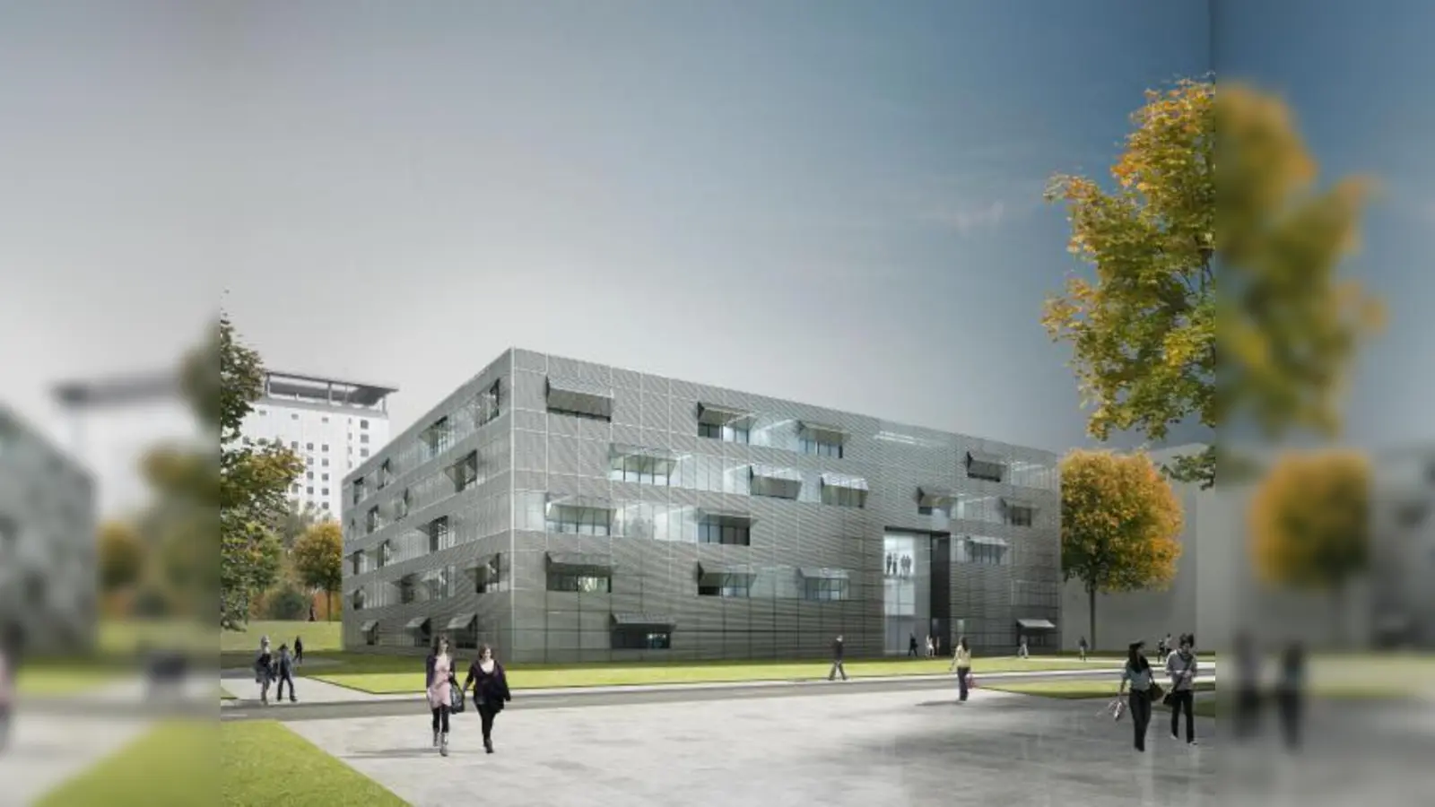 So soll das neue Zentrum aussehen, wenn es 2014 fertig ist. (Foto: Klinikum der Universität München)