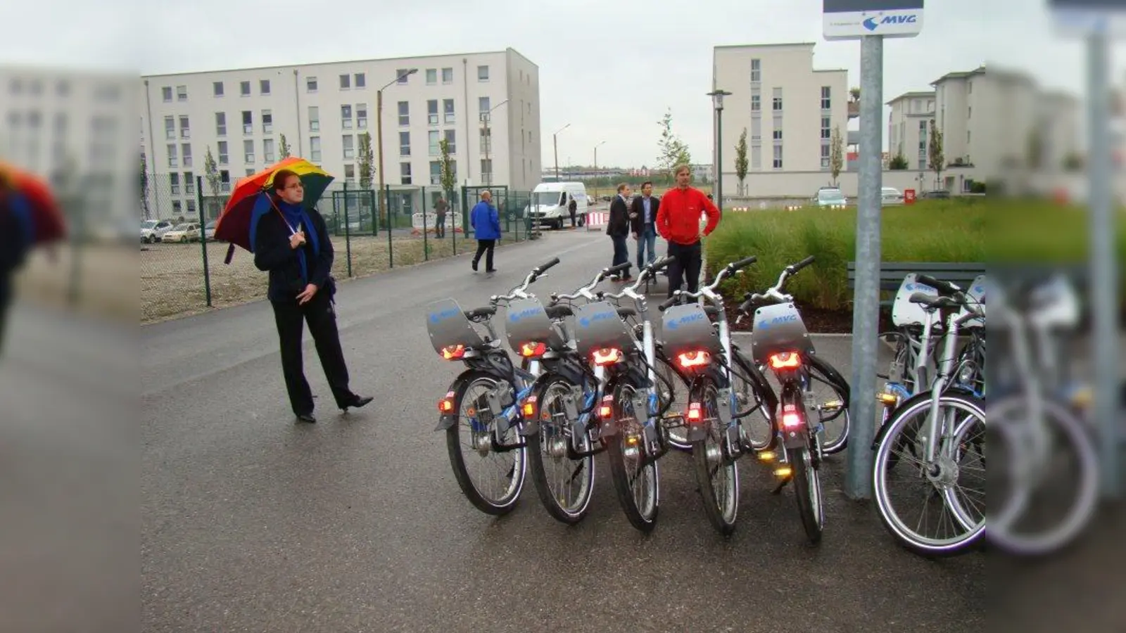 In Freiham gibt es bereits die MVG-Leihräder. (Foto: pst)