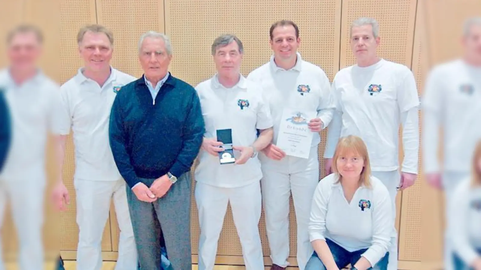 Treffen (v. l.): Rainer Kapp, Peter Maurer, Pauli Claus, Paul Fröhlich, Petra Haidn, Stefan Kliem.  (Foto: Privat)