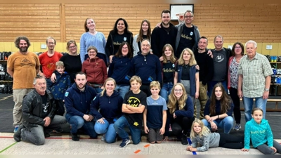 Das Orga-Team vom Wintersportmarkt. (Foto: TSV Karlsfeld)