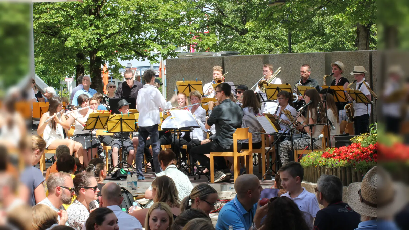 Ein Fest voller Musik und guter Laune findet am Sonntag, 16. Juli im Innenhof des Kubiz statt. (Foto: Musikschule Unterhaching)