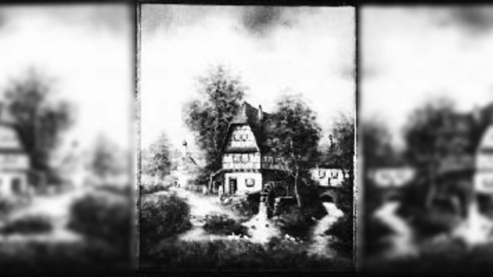 Diese »Fränkische Dorfgilde« hat Erich Döbler geschaffen. (Foto: Privat)