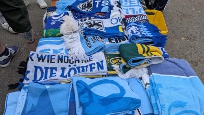 Soziales Engagement: Fans des TSV 1860 München. (Foto: M. Forster)