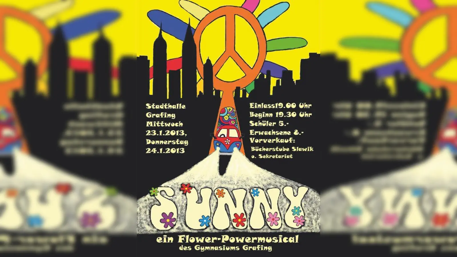 Grafinger Schüler führen im Januar das Musical Sunny in der Grafinger Stadthalle auf. 	 (Foto: privat)