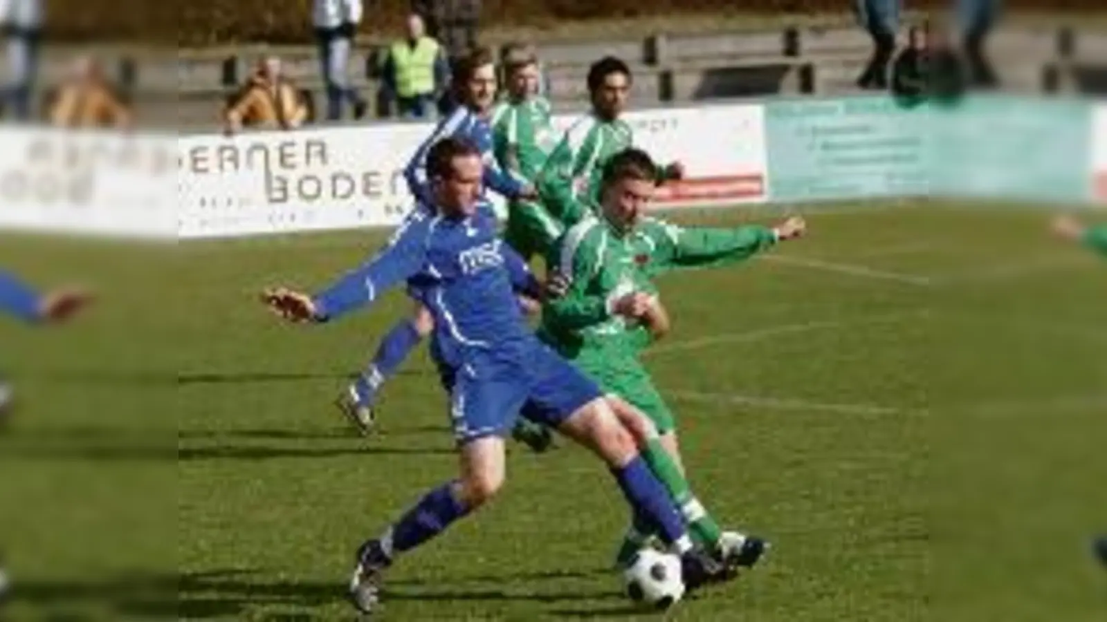 Zwei Spiele, zwei Tore: Bei Ismanings Sturmführer Andreas Fischer stimmte die persönliche Bilanz am Osterwochenende.	 (Foto: ba)