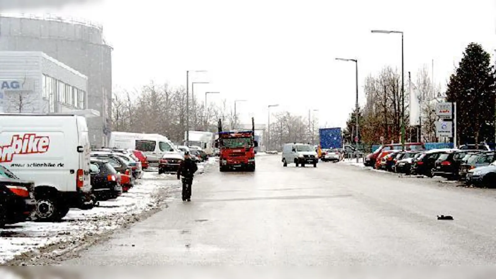 Die Bauarbeiten an der Detmoldstraße werden voraussichtlich ein Jahr dauern. 	 (Foto: ws)