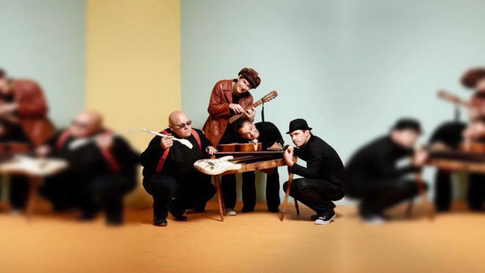 Frank Itt, Marcus Deml, Athanasios “Zacky“ Tsoukas und Andrew Gräser (v.l) sind Errorhead. (Foto: pi)