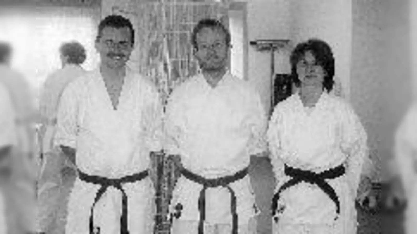 Die Trainer Andreas Springer, Walther Hoch und Kristina Vizentin unterrichten bei Jiu-Jitsu München in Moosach. 	 (Foto: VA)